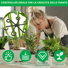 Carica l'immagine nel visualizzatore di Gallery, Adiwo 8 pezzi porta steli in plastica, porta piante clip per supporto piante, supporto per piante perenni per piante mon