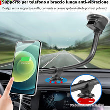Carica l'immagine nel visualizzatore di Gallery, APPS2Car supporto magnetico per auto,adatto a parabrezza e cruscotti, è dotato di 6 potenti magneti, un supporto a collo