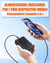 Carica l'immagine nel visualizzatore di Gallery, 10000mAh Power Bank per Gilet Riscaldato, Giacca, Pantaloni e Coperta