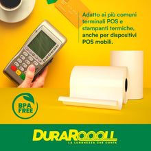 Carica l'immagine nel visualizzatore di Gallery, 20 Rotoli Carta per POS 57x36 Rotolini Termici Compatibile con Nexi SumUp