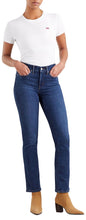 Carica l'immagine nel visualizzatore di Gallery, Levi's 314 Shaping Straight, Jeans Donna, Lapis Dark Horse, 27W / 30L