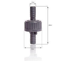 Carica l'immagine nel visualizzatore di Gallery, Valvola di ritegno Pangea Tech 17 mm / set con 2 fascette stringitubo / acqua e aria / per pompe dell'acqua, applicazion
