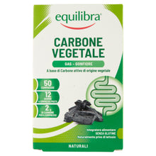 Carica l'immagine nel visualizzatore di Gallery, equilibra Integratori Alimentari, Carbone Vegetale, Integratore a Base di Carbone Vegetale, Contribuisce alla Riduzione 