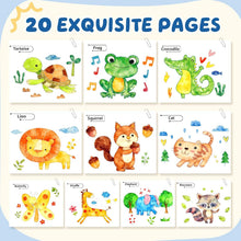 Carica l'immagine nel visualizzatore di Gallery, YPLUS Dipingi con Libri ad Acqua per Bambini Piccoli， Carta per Pittura ad Acquerello per Bambini 1-4 Anni， Regalo Artis