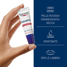 Carica l'immagine nel visualizzatore di Gallery, Eucerin Aquaphor Balsamo Riparatore Labbra, 10 g