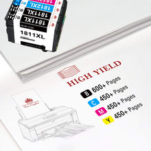 Carica l&#39;immagine nel visualizzatore di Gallery, Toner Kingdom 18XL Cartucce d&#39;inchiostro per Epson 18XL 18 XL Compatibile con Epson Expression Home XP-212 XP-322 XP-102 XP-422 XP-225 XP-412 XP-425 XP-312 XP-325 (6 Nero 3 Ciano 3 Magenta 3 Giallo)