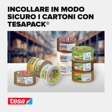 Carica l'immagine nel visualizzatore di Gallery, tesapack Nastro Adesivo UNIVERSAL - 66m x 50mm, Trasparente - 6 Rotoli