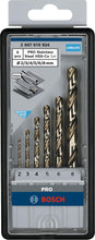 Carica l'immagine nel visualizzatore di Gallery, Bosch 6x Set di punte per metallo PRO Stainless Steel HSS-Co