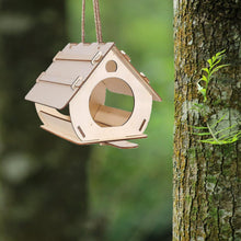 Carica l'immagine nel visualizzatore di Gallery, Casetta Uccellini da Esterno, Casetta Uccellini Legno, Casetta per Uccelli da Appendere, Mini Nido per Uccelli, Mini Cas