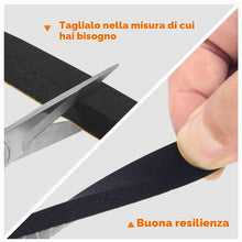 Carica l'immagine nel visualizzatore di Gallery, Nastro Autoadesivo in Schiuma, 6mm(Larghezza) x 3mm(Spessore), Guarnizione in Gomma per Porte e Finestre, Anti Freddo, R