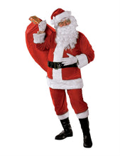 Carica l'immagine nel visualizzatore di Gallery, Rubies Costume da Babbo Natale Premium per adulto, completo con barba, taglia unica, Ufficiale, per Natale, Festeggiamenti, Feste