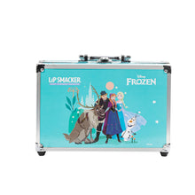 Carica l'immagine nel visualizzatore di Gallery, Lip Smacker Frozen Traincase, Valigetta Trucchi Frozen per Bambini, 40+ Pezzi Make-up per Viso, Labbra e Unghie con Accessori Beauty per Capelli e Trucco Inclusi