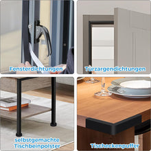 Carica l'immagine nel visualizzatore di Gallery, Nastro autoadesivo in schiuma, guarnizione in gomma per porte e finestre, resistente alle intemperie, anti-collisione, i