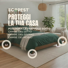 Carica l'immagine nel visualizzatore di Gallery, Trappole per Cimici dei Letti – Confezione da 4 | Bed Bug Blocker (Pro) Intercettori Trappole (Bianca) | Monitor, Rileva