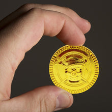 Carica l'immagine nel visualizzatore di Gallery, Binnan 100 Pezzi Plastica Gioco Denaro Gettoni, Monete Finte, Monete d'oro dei Pirati, Onete in Oro Pirata per Bambini i