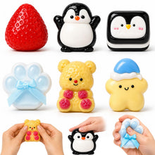 Carica l'immagine nel visualizzatore di Gallery, 6 Pezzi Taba Squishy,Squeeze Toys Squishy Giocattoli,Antistress