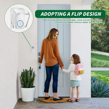 Carica l'immagine nel visualizzatore di Gallery, Copertura Impermeabile per Campanello Senza Fili Esterno, Flip Top Campanello Copertura Protettiva Trasparente, Copertur