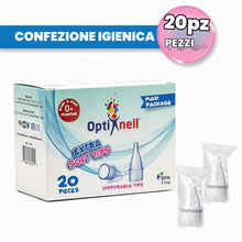 Carica l'immagine nel visualizzatore di Gallery, Optinell 20 Ricambi Morbidi per Aspiratore Nasale Neonato e Bambini – Beccucci Usa e Getta con Filtro Igienico per Aspir