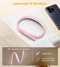 Carica l'immagine nel visualizzatore di Gallery, Gritin 2026 2a Gen Luce per Lettura LED Full Spectrum-Rosa Tenue
