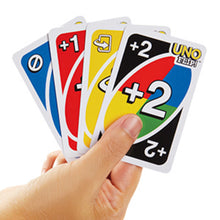 Carica l'immagine nel visualizzatore di Gallery, Mattel Games Uno Flip, L'elettrizzante variante del mitico gioco di carte per tutta la famiglia in una scatola in metallo, 112 carte fronte/retro e carte speciali FLIP, giocattolo 7+ anni, GDG37