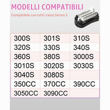 Carica l'immagine nel visualizzatore di Gallery, Testine di ricambio 32B compatibili con Bra** S3 serie 3, 2 pezzi