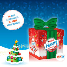 Carica l&#39;immagine nel visualizzatore di Gallery, Kinder Happy Moments Pacco Regalo - 66 Cioccolatini Assortiti Kinder, Mix di Snack Dolci in Formato Mini, Idea Regalo Natale, Confezione Natalizia da 382 gr
