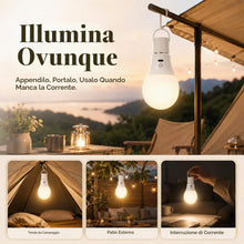 Carica l'immagine nel visualizzatore di Gallery, Lampadina Ricaricabile E27, Telecomando &amp; Touch, Batteria 2600mAh, 2 Pezzi