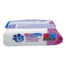 Carica l&#39;immagine nel visualizzatore di Gallery, Nice Pet Salviette IGIENIZZANTI Cani, Gatti con CLOREXIDINA - 100 Salviette - Proteggono Il PH Naturale - Profum al Muschio - Salvette Ideali per l&#39;igiene Manto di Cani e Gatti | Salviette Cane