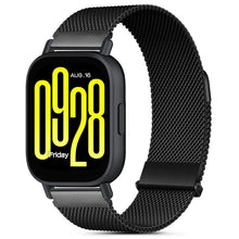 Carica l'immagine nel visualizzatore di Gallery, Metallo Cinturino 22mm Compatibile con Cinturini Xiaomi Redmi Watch 5 Active/5 Lite Donna,Cinturino Doppie Magnetiche pe