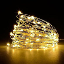 Carica l'immagine nel visualizzatore di Gallery, LAC FUTURE 2 Pezzi Luci Led a Batteria 5M | 50 LED Decorazioni Natalizie