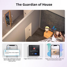 Carica l'immagine nel visualizzatore di Gallery, SONOFF SNZB-04P Sensore per porte e finestre Zigbee, sistema di allarme intelligente per porte e finestre,richiede Zigbe