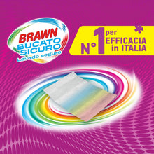 Carica l'immagine nel visualizzatore di Gallery, Brawn Bucato Sicuro Foglietti Acchiappacolore, Con Agenti Inibitori Cattura le Tinte e i Colori, Confezione da 80 Foglietti