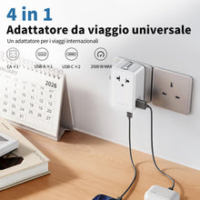 Carica l'immagine nel visualizzatore di Gallery, Adattatore Universale da Viaggio, Presa Universale da Viaggio 15W