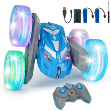 Carica l&#39;immagine nel visualizzatore di Gallery, Cocopa Macchina Telecomandata per Bambini con Luce, Giochi Bambini 4 5 6 7 8 9 Anni, Regalo Bambino 3-12 Ragazzi Regali Giocattoli Natale Compleanno, Auto Radiocomandata 4X4 Truck Giochi Esterno (Blu)