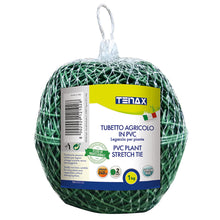 Carica l'immagine nel visualizzatore di Gallery, TENAX Tubetto Agricolo Verde 1000g Diametro 2mm, Legatura in PVC per Piante, ortaggi e Fiori, Lunghezza Circa 240 m,1 item