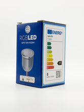 Carica l'immagine nel visualizzatore di Gallery, Faretto LED 8 W RGBW 24 V Compatibile con sistemi DMX, KNK, LOXONE, DALI - Lampadina - GU10 - Da incasso - Facile da ins