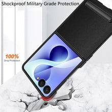 Carica l'immagine nel visualizzatore di Gallery, Lonkenn Custodia per Samsung Galaxy Z Flip 8, Cover Con Pellicola Protettiva, [Cavalletto] [Protezione Cerniera], Protez