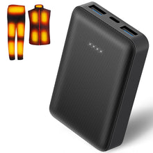 Carica l'immagine nel visualizzatore di Gallery, 10000mAh Power Bank per Gilet Riscaldato, Giacca, Pantaloni e Coperta