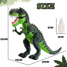 Carica l&#39;immagine nel visualizzatore di Gallery, HYAKIDS T Rex Dinosauro Giocattolo con Acqua Spray, Giochi Dinosauri per Bambini 3 4 5 6 Anni, Tyrannosaurus Rex, Cammina, Luci e Suoni, Dinosauro Gigante Regalo per Ragazzi Ragazze