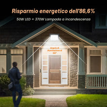 Carica l'immagine nel visualizzatore di Gallery, GRIFEMA Faretto LED da esterno 50W, 5500LM 6500K