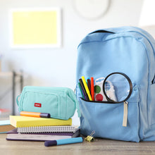 Carica l&#39;immagine nel visualizzatore di Gallery, Mamowla Astuccio Portamatite Astucci Matite di Grande Capacità Borsa Porta Penne Scuola Trucco Borsa per Bambina Ragazze Ragazzi Studenti,Blu