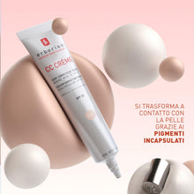 Carica l'immagine nel visualizzatore di Gallery, Erborian - CC Crème alla Centella Asiatica - Crema Viso Illuminante ad Alta Definizione e Trucco - Protezione Solare SPF