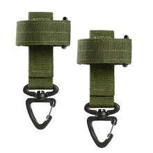Carica l'immagine nel visualizzatore di Gallery, 2 Pezzi Porta Guanti Cinturone, Portaguanti Cinturone Fibbia, Nylon Guanto Supporto Clip per Guanti da Lavoro in Nylon, 