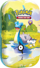 Carica l'immagine nel visualizzatore di Gallery, Pokémon: miniscatola da collezione Lapras dell’espansione 30° Anniversario del GCC Pokémon (1 foglio di adesivi, 1 carta con l’illustrazione della miniscatola e 2 buste di espansione), Ed. Italiano