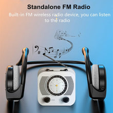 Carica l'immagine nel visualizzatore di Gallery, Cuffie Bluetooth 5.0 per sport, con supporto scheda TF e radio FM, CVC8.0, cancellazione del rumore, 12 ore di riproduzione per corsa, ciclismo, palestra
