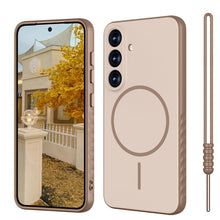 Carica l'immagine nel visualizzatore di Gallery, Cover per Samsung Galaxy S25 Compatibile con MagSafe Cachi‌