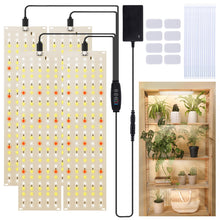 Carica l'immagine nel visualizzatore di Gallery, FIVAVA LED Luce per Piante da Interno Spettro Completo, 135 LEDs x 4pcs Lampada per Piante, Grow Light Ldeale per Piante