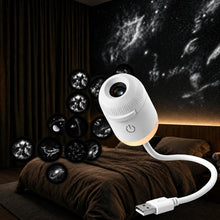 Carica l'immagine nel visualizzatore di Gallery, lampada proiettore galassia, 10 dischi di proiezione per camera da letto