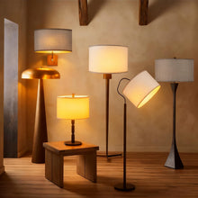 Carica l'immagine nel visualizzatore di Gallery, EFUTURETIME E14/E27 Paralume in Tessuto H20 × Ø 30cm Beige