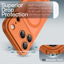 Carica l'immagine nel visualizzatore di Gallery, JETech Cover Magnetica Opaca per iPhone 17 Pro Max, Arancione